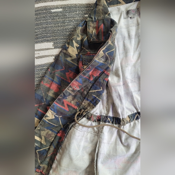 Aztec Print Urban Outfitters Utility Jacket - Autumn Or Spring - Picture 7 of 8
